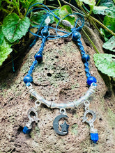 Load image into Gallery viewer, Crescent Moons With Lapis