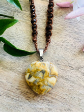 Load image into Gallery viewer, Buzzy Bumble Bee Jasper & Orange Calcite