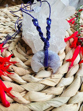 Load image into Gallery viewer, Love You Too The Moon And Back Amethyst Crescent Moon