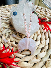 Load image into Gallery viewer, Love You Too The Moon And Back Flower Agate