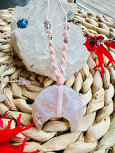 Load image into Gallery viewer, Love You Too The Moon And Back Flower Agate