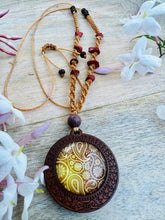Load image into Gallery viewer, Wooden Pendant & Jasper
