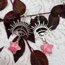 Load image into Gallery viewer, Rhodonite Dreamweaver Earrings