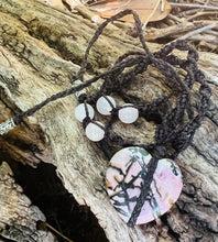 Load image into Gallery viewer, Rhodonite Heart Pendant