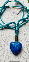 Load image into Gallery viewer, Lapis Heart & Amazonite