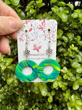 Load image into Gallery viewer, Marbled Hoops