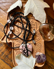 Load image into Gallery viewer, Rhodonite Heart Pendant