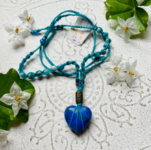 Load image into Gallery viewer, Lapis Heart & Amazonite