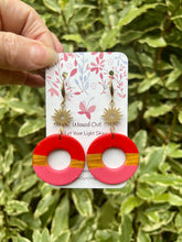 Load image into Gallery viewer, Polymer Clay Hoops