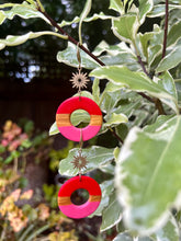 Load image into Gallery viewer, Polymer Clay Hoops