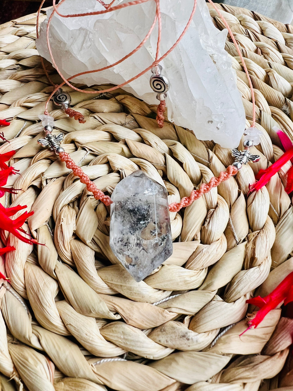 Tourmaline In Clear Quartz