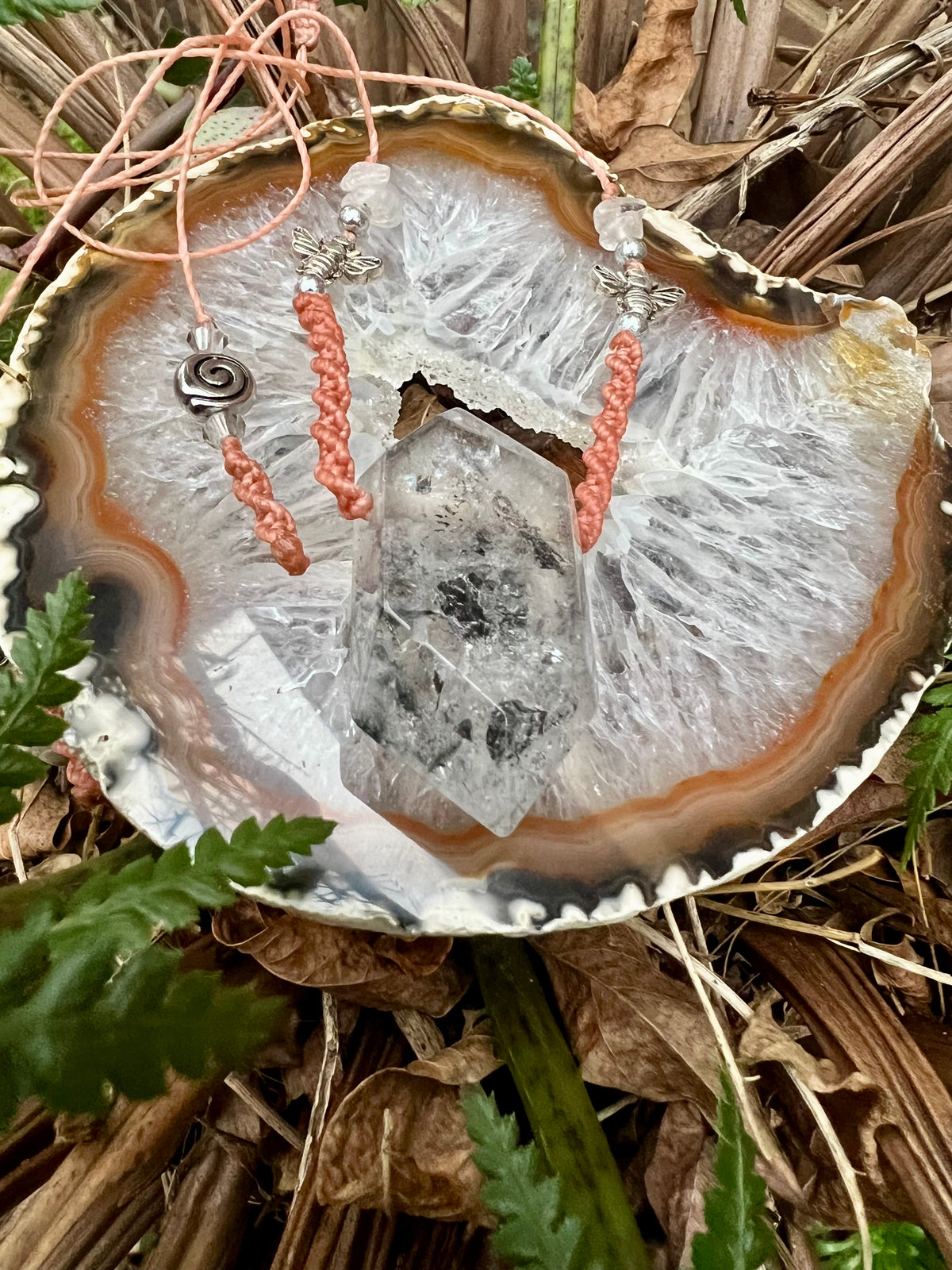 Tourmaline In Clear Quartz